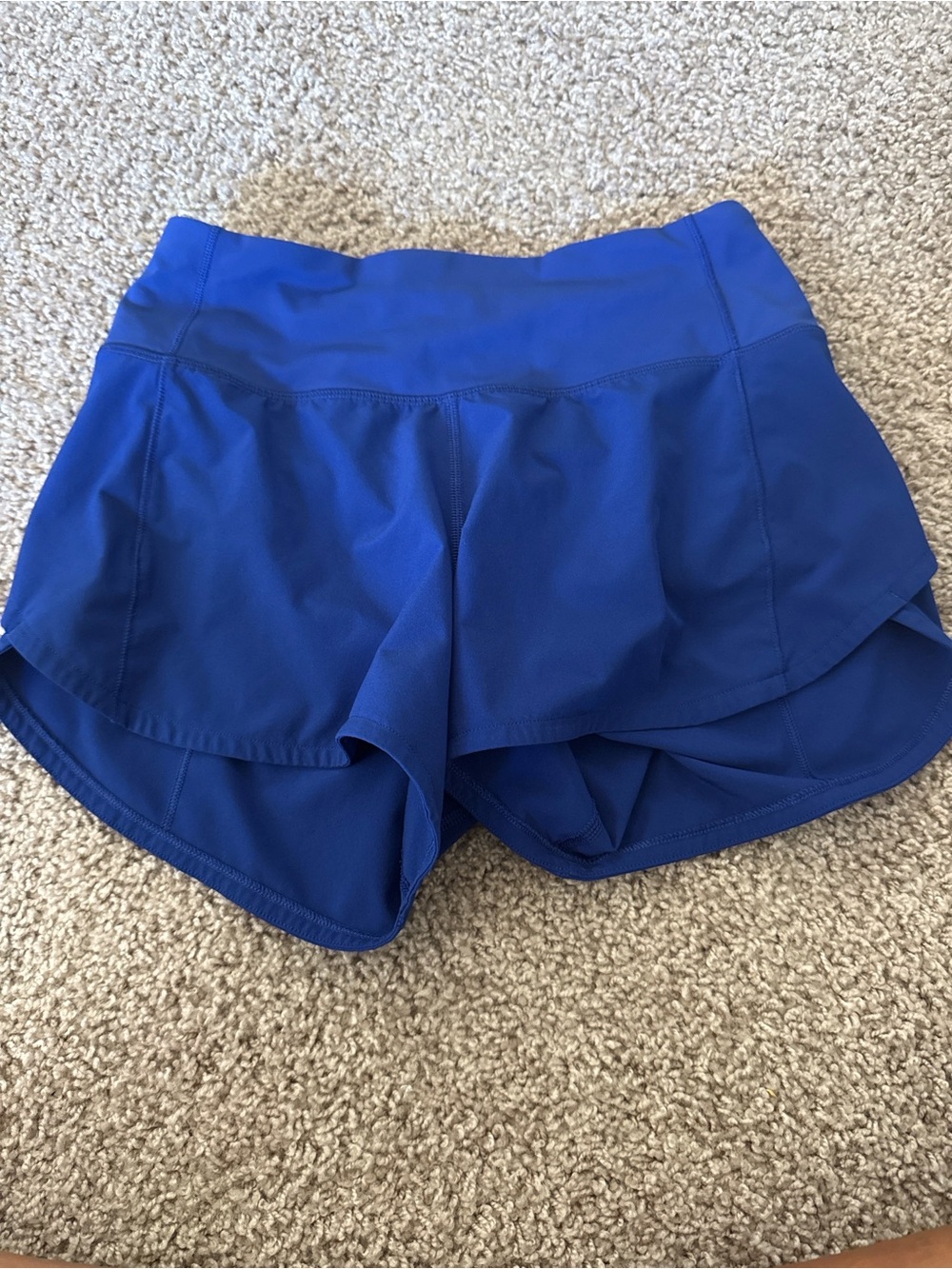 lululemon athletica Women's Cobalt Blue Running Shorts